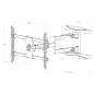Preview: HAGOR BrackIT L - Vollbewegliche TV-Wandhalterung, HAGOR BrackIT L, brackit L