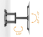 Preview: MyWall H24 - Vollbewegliche TV-Wandhalterung, H 24 L