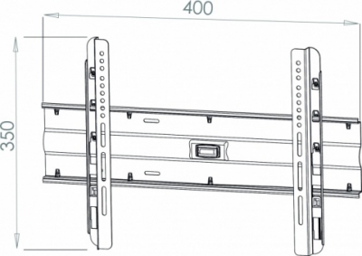 Preview: VCM WF110 - Feste TV-Wandhalterung