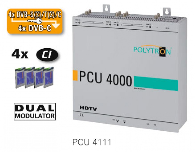 POLYTRON Kompakt-Kopfstelle PCU 4121