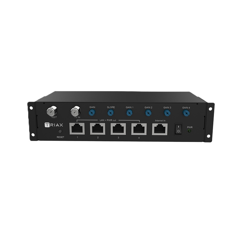 TVoE-Controller – 4-Wege, Ethernet over Coax, EOC, IPTV, TRIAX  310700