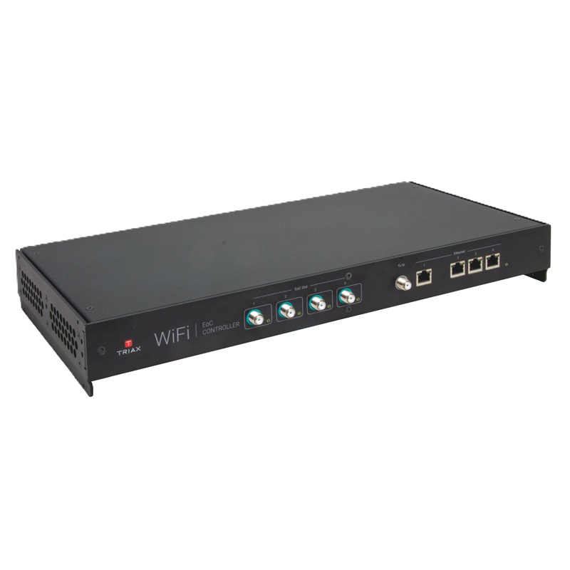 EoC Controller64B WiFi (WiFi-Lizenzschlüssel vorinstalliert), Ethernet over Coax, EOC, IPTV, Triax 383105