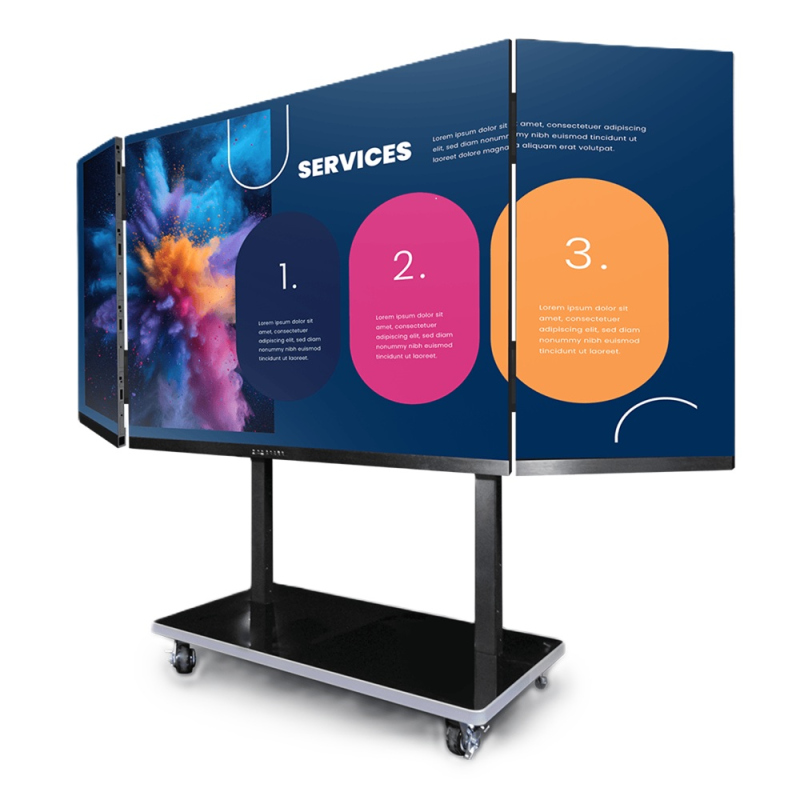 Expromo exview Glide EXP 1.2 - Faltbares All-in-One LED-Display