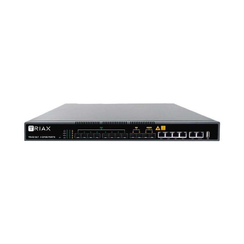 TRIAX TOLT-8422 – Layer 3 GPON OLT – 8 GPON-Ports