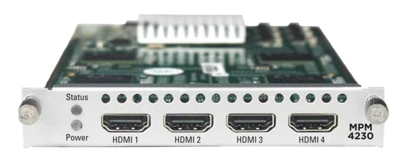 POLYTRON 4 x HDMI Encoder-Modul HEVC MPM 4230, SD Abschaltung, HD in SD